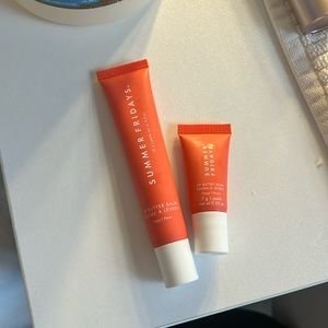 Summer Fridays regular and mini size in poppy